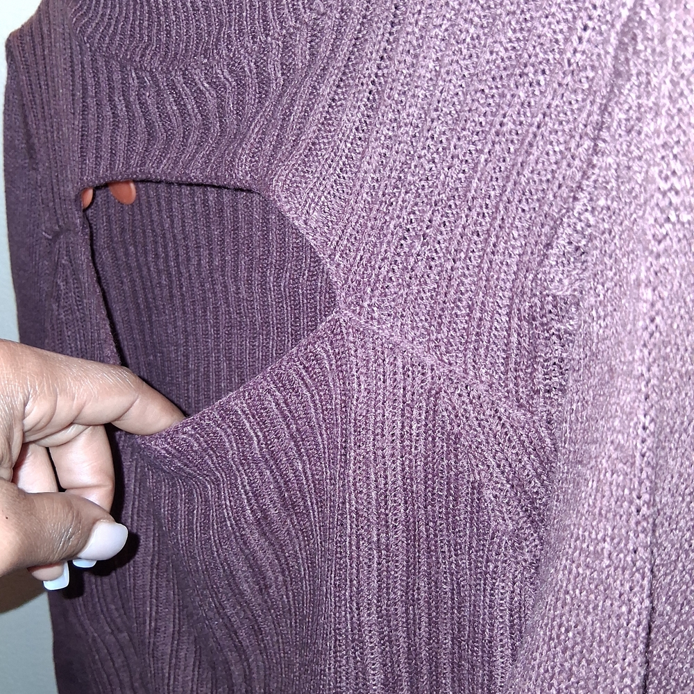 Chic Brown Ribbed Crop Top - Picture 4 of 5
